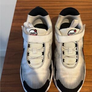Nike Kids White and Black Air Sneakers
